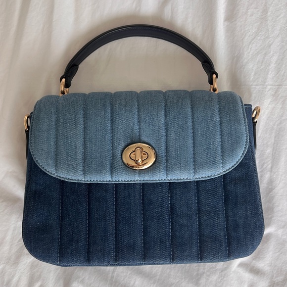 Coach Marlie denim multi crossbody - top handle bag - Picture 6 of 13